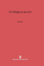 Printing As An Art - Preview
