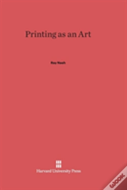 Capa do artigo Printing As An Art