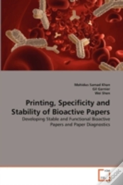 Capa do artigo Printing, Specificity And Stability Of Bioactive Papers