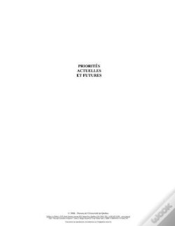 Capa do artigo Priorites Actuelles Et Futures