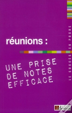 Capa do artigo Prise De Notes Efficace (Une)