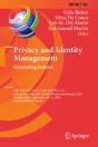 Privacy And Identity Management. Generating Futures - Preview