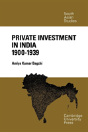 Private Investment In India 1900â€“1939 - Preview