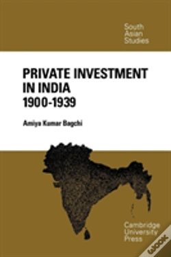 Capa do artigo Private Investment In India 1900â€“1939