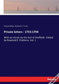 Capa do artigo Private Letters - 1753-1794