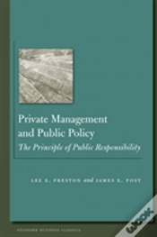 Capa do artigo Private Management And Public Policy