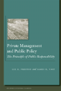 Private Management And Public Policy - Preview
