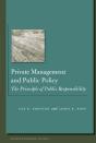 Private Management And Public Policy - Preview