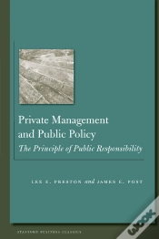 Capa do artigo Private Management And Public Policy