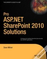 Pro Asp.Net Sharepoint 2010 Solutions