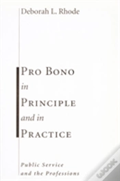 Capa do artigo Pro Bono In Principle And In Practice