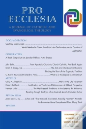 Capa do artigo Pro Ecclesia Vol 16-N1