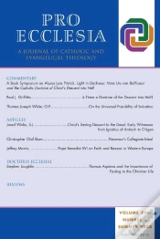Capa do artigo Pro Ecclesia Vol 17-N3