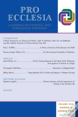 Capa do artigo Pro Ecclesia Vol 17-N3