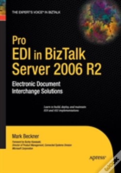 Capa do artigo Pro Edi In Biztalk Server 2006 R2