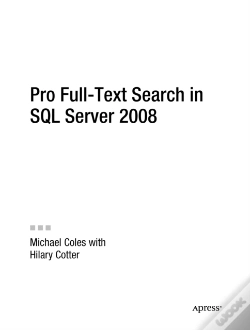 Capa do artigo Pro Full-Text Search In Sql Server 2008