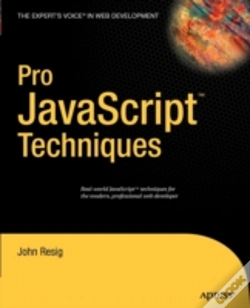 Capa do artigo Pro Javascript Techniques