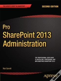 Capa do artigo Pro Sharepoint 2013 Administration