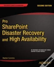 Capa do artigo Pro Sharepoint Disaster Recovery And High Availability