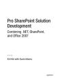 Pro Sharepoint Solution Development - Preview