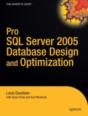 Pro Sql Server 2005 Database Design And Optimization - Preview