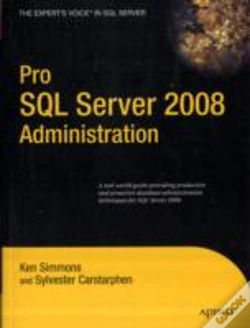 Capa do artigo Pro Sql Server 2008 Administration