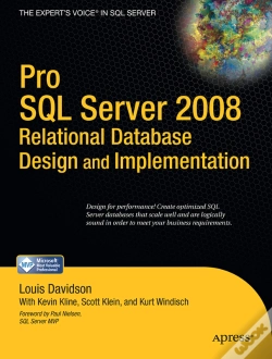 Capa do artigo Pro Sql Server 2008 Relational Database Design And Implementation