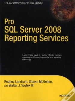 Capa do artigo Pro Sql Server 2008 Reporting Services