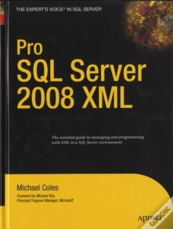 Capa do artigo Pro Sql Server 2008 Xml