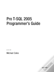 Capa do artigo Pro T-Sql 2005 Programmer