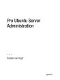 Pro Ubuntu Server Administration - Preview