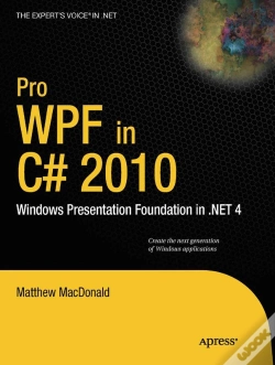 Capa do artigo Pro Wpf In C# 2010