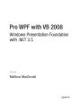 Pro Wpf With Vb 2008 - Preview