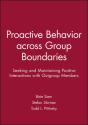 Proactive Behavior Across Group Boundaries - Preview