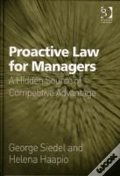 Capa do artigo Proactive Law For Managers