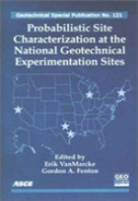 Probabilistic Site Characterization At The National Geotechnical Experimentation Sites