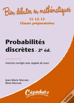 Capa do artigo Probabilités Discrètes ; Exercices Corrigés Avec Rappels De Cours (2e Édition)