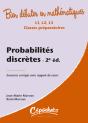 Probabilités Discrètes ; Exercices Corrigés Avec Rappels De Cours (2e Édition) - Preview