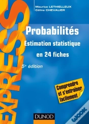 Capa do artigo Probabilités ; Estimation Statistique En 24 Fiches (5e Édition)