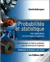 Capa do artigo Probabilités Et Statistique Avec Applications En Technologie Et Ingénierie ; Traitement De Données Avec Excel (3e Édition)