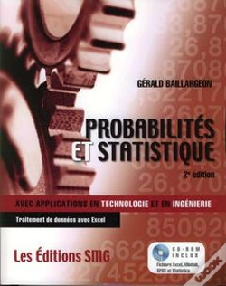 Capa do artigo Probabilites Et Statistiques Avec Application En Technologie Et Ingenierie Avec Cdrom Et Brochure Sy