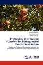 Probability Distribution Function For Pomegranate Evapotranspiration - Preview