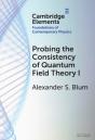 Probing The Consistency Of Quantum Field Theory I - Preview