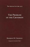 Problem Of The Criterion