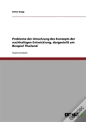 Capa do artigo Probleme Der Umsetzung Des Konzepts Der Nachhaltigen Entwicklung, Dargestellt Am Beispiel Thailand
