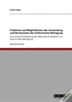 Capa do artigo Probleme Und Moglichkeiten Der Anwendung Und Des Einsatzes Der Telefonischen Befragung