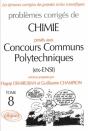 Problèmes Corrigés De Chimie Posés Aux Concours Communs Polytechniques - Preview