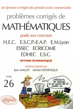 Capa do artigo Problèmes Corrigés De Mathématiques Hec Tome 26 2004-2005 Option Économique