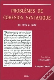 Capa do artigo Problemes De Cohesion Syntaxique