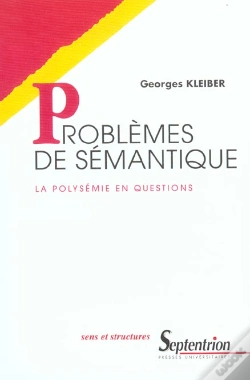 Capa do artigo Problemes De Semantique ; La Polysemie En Questions